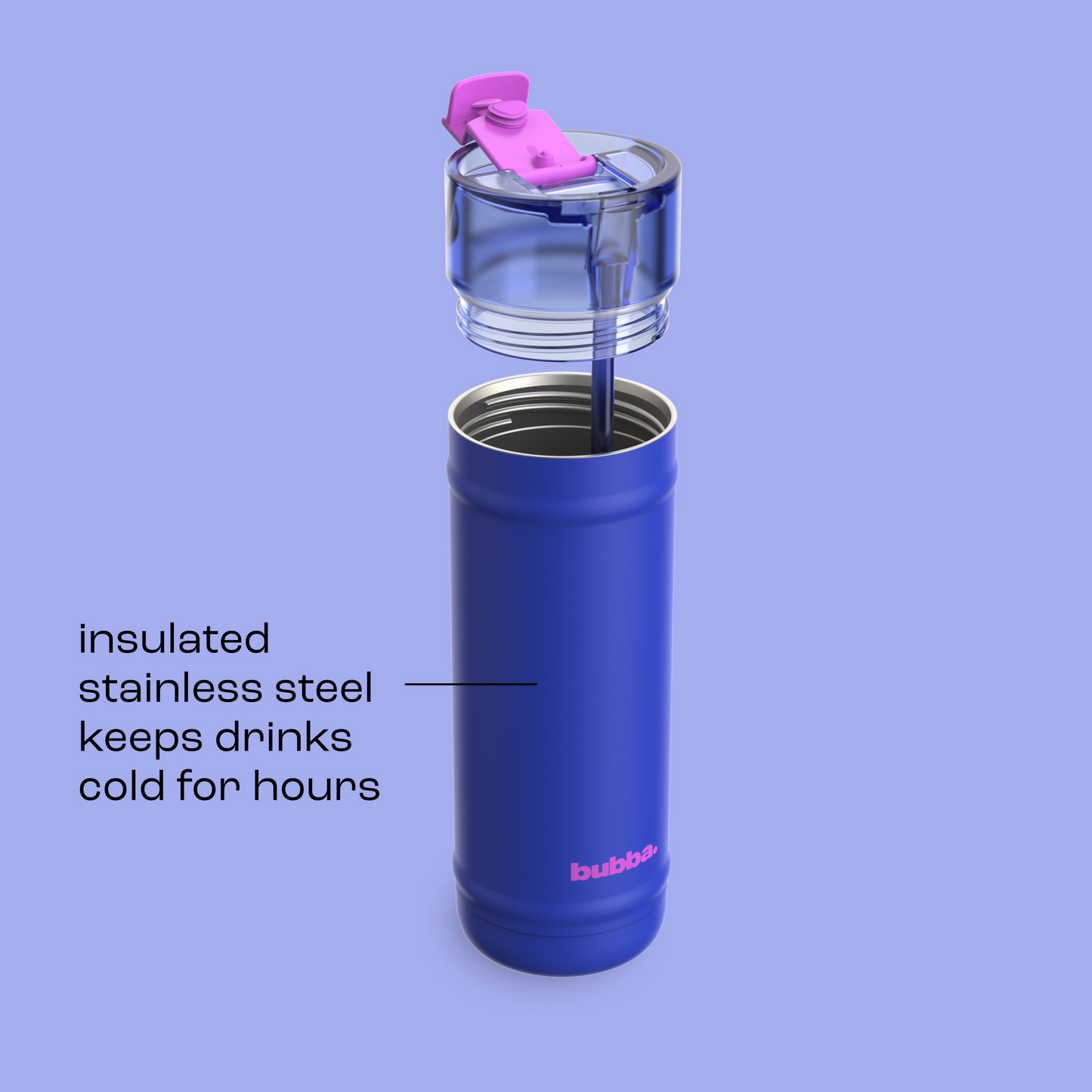 bubba 32 oz DualSip Insulated Stainless Steel Water Bottle - Ocean Energy - US 8544