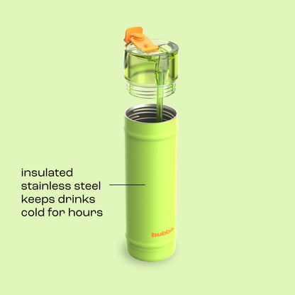 bubba 24 oz DualSip Insulated Stainless Steel Water Bottle - Glow Up - US 2109