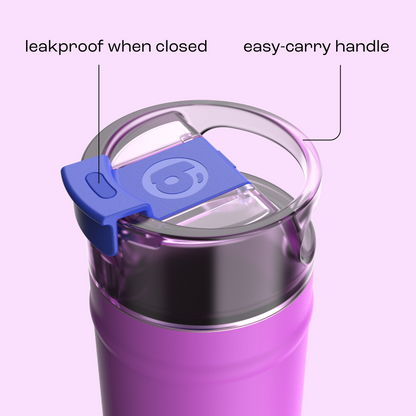 bubba 32 oz DualSip Insulated Stainless Steel Water Bottle - Mood Booster - US 3784
