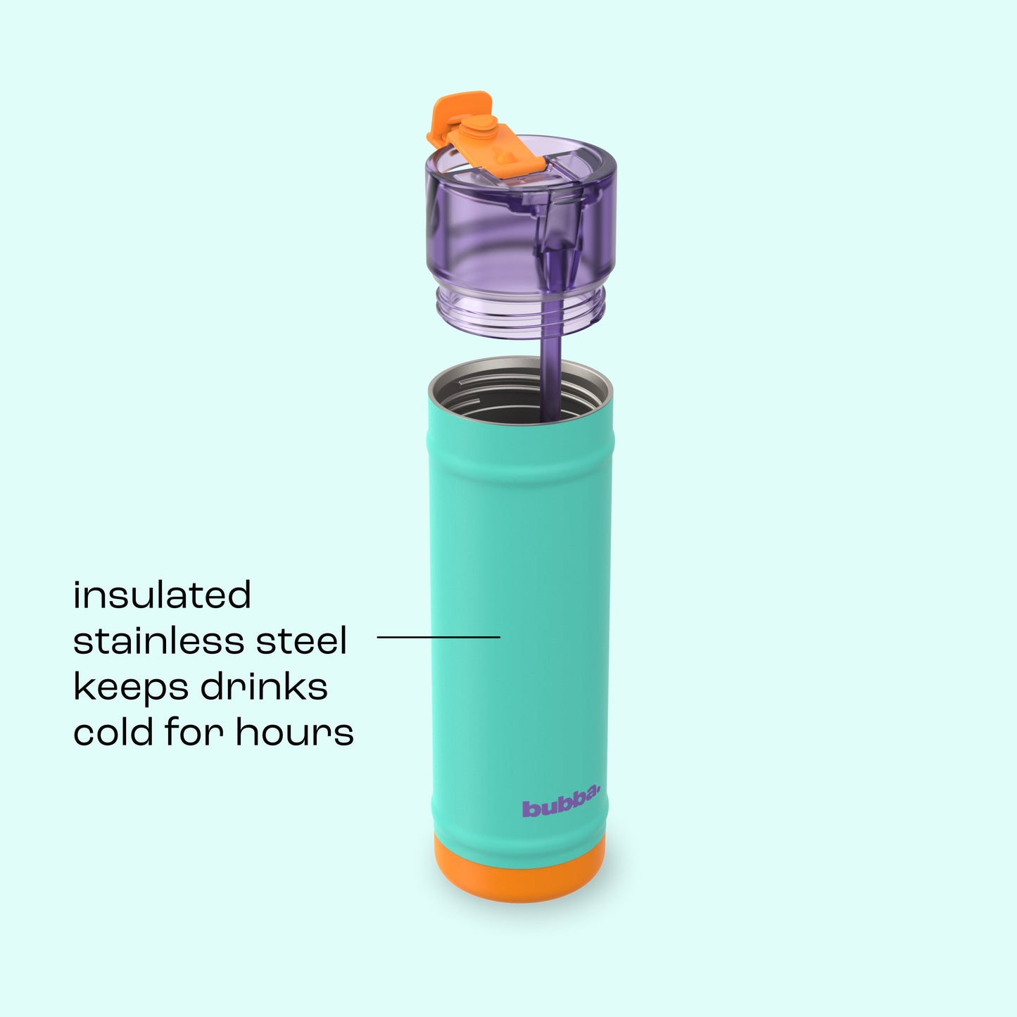 bubba 24 oz DualSip Insulated Stainless Steel Water Bottle -  Field Trip - US 2873