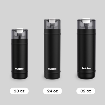 bubba 18 oz DualSip Insulated Stainless Steel Water Bottle -  Office Siren - US 8866