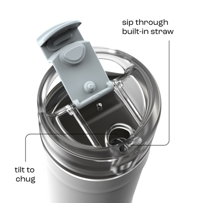bubba 18 oz DualSip Insulated Stainless Steel Water Bottle - Fresh Kicks - US 8406