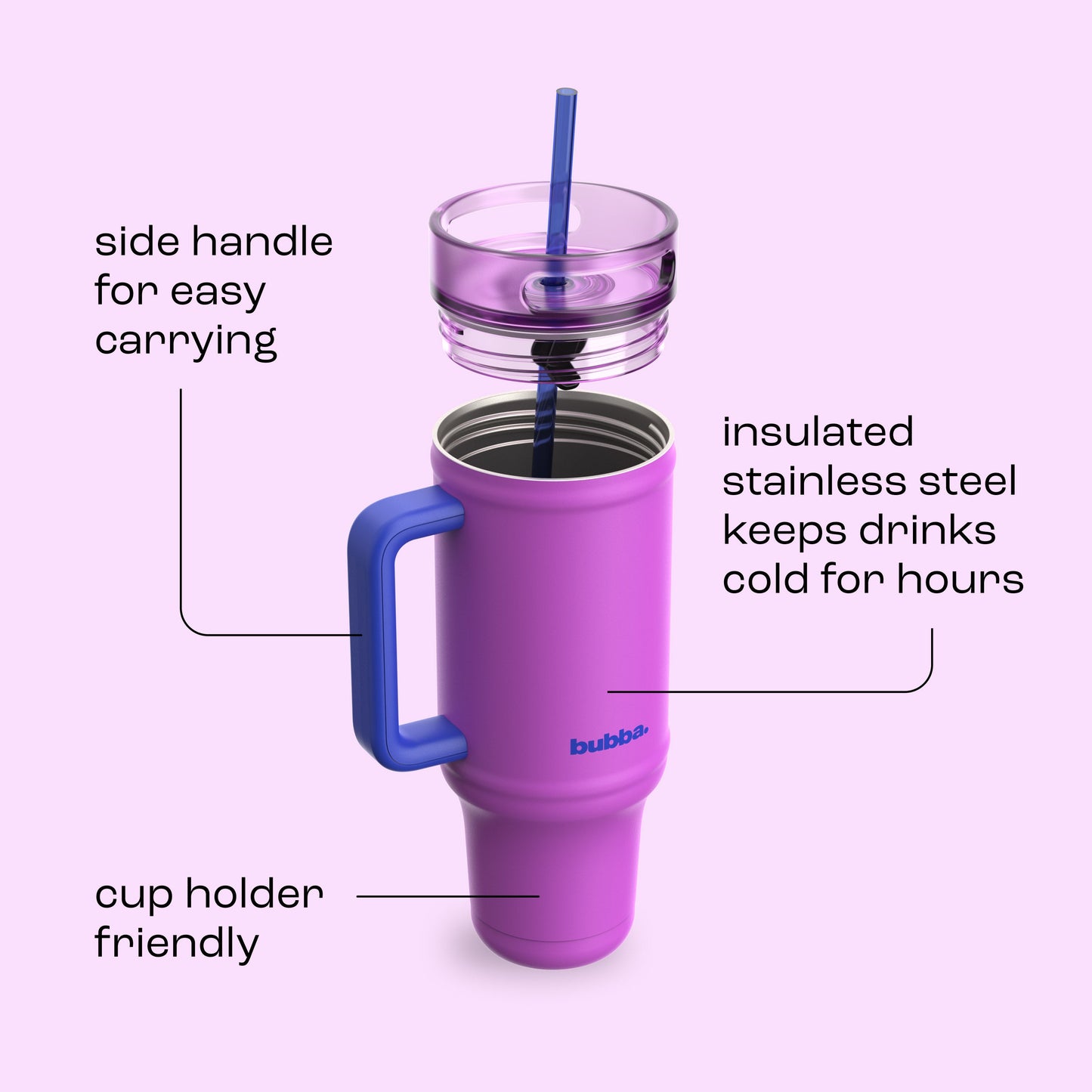 40 oz Insulated Tumbler - Mood Booster - US 2348