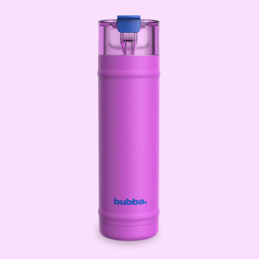 bubba 24 oz DualSip Insulated Stainless Steel Water Bottle - Mood Booster - US 3828