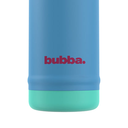 bubba 24 oz DualSip Insulated Stainless Steel Water Bottle - Blue Ribbon - US 6885