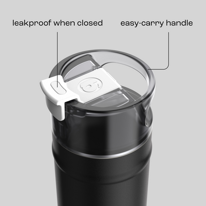 bubba 18 oz DualSip Insulated Stainless Steel Water Bottle -  Office Siren - US 8866
