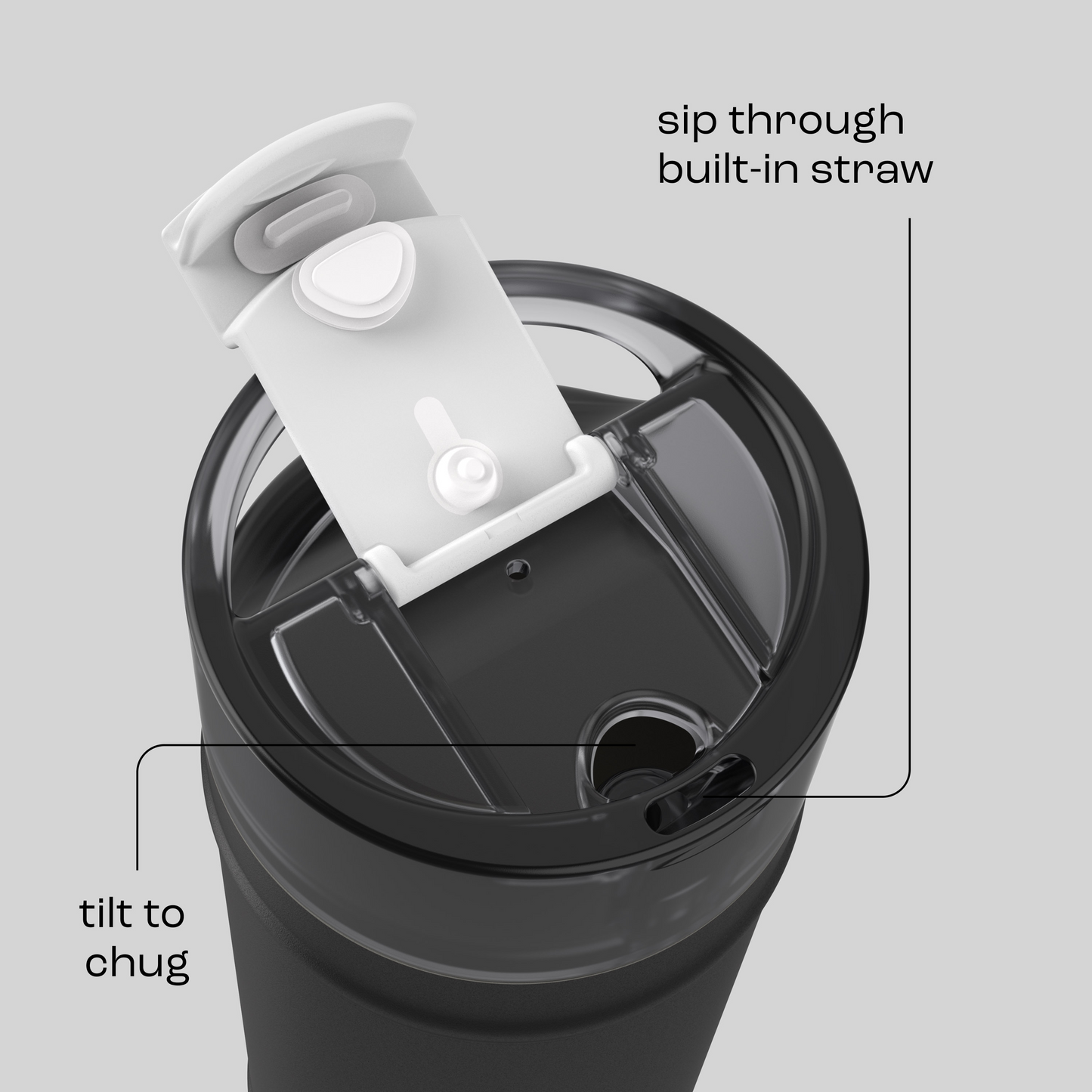 bubba 32 oz DualSip Insulated Stainless Steel Water Bottle - Office Siren - US 5277