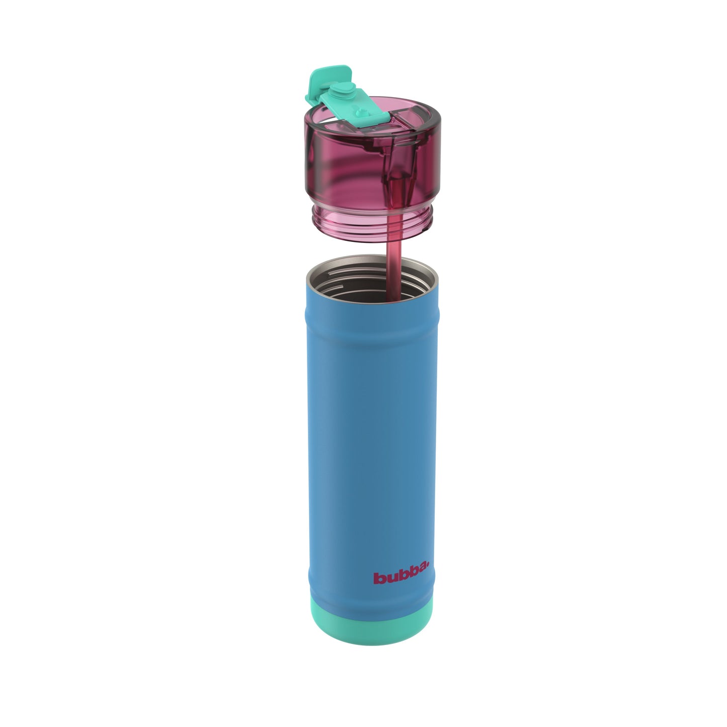 bubba 24 oz DualSip Insulated Stainless Steel Water Bottle - Blue Ribbon - US 6885