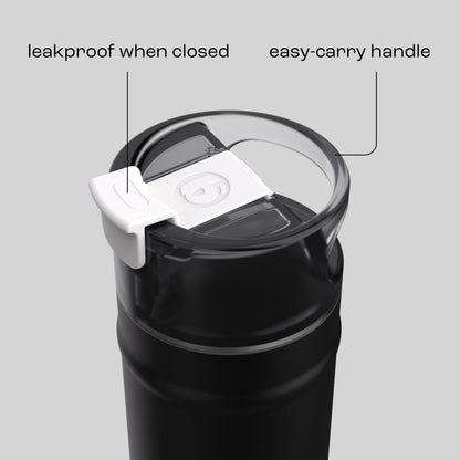 bubba 24 oz DualSip Insulated Stainless Steel Water Bottle - Office Siren - US 4548