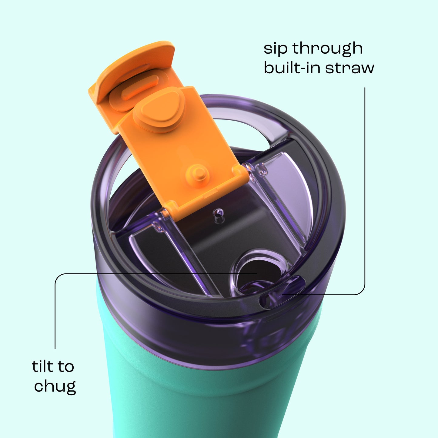 bubba 24 oz DualSip Insulated Stainless Steel Water Bottle -  Field Trip - US 2873