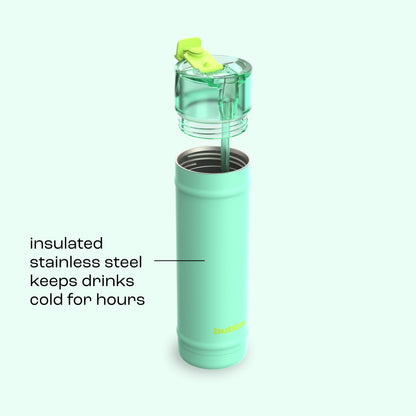 bubba 24 oz DualSip Insulated Stainless Steel Water Bottle - Tropical Eclipse - US 8403