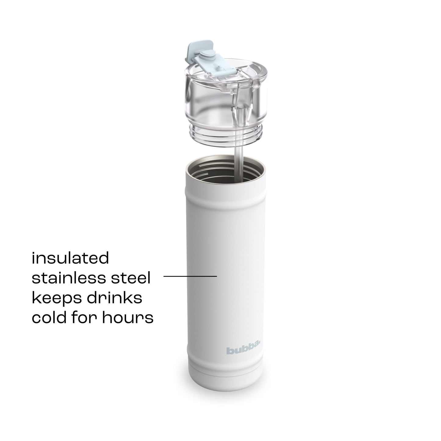 bubba 24 oz DualSip Insulated Stainless Steel Water Bottle - Fresh Kicks - US 8046